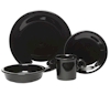 Fiesta dinnerware glazed in Black