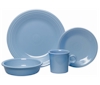 Fiesta dinnerware glazed in Periwinkle Blue