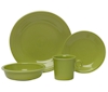 Fiesta dinnerware glazed in Lemongrass