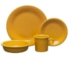Fiesta dinnerware glazed in Marigold