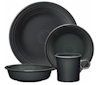 Fiesta dinnerware glazed in Slate