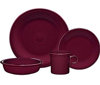 Fiesta dinnerware glazed in Claret