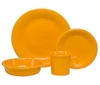 Fiesta dinnerware glazed in Daffodil