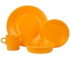 Fiesta dinnerware glazed in Butterscotch