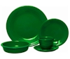Fiesta dinnerware glazed in Forest Green