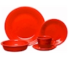 Fiesta dinnerware glazed in Red