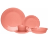 Fiesta dinnerware glazed in Rose